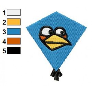 Kite Angry Birds Embroidery Design